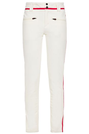 PERFECT MOMENT Aurora II grosgrain-trimmed printed skinny ski pants