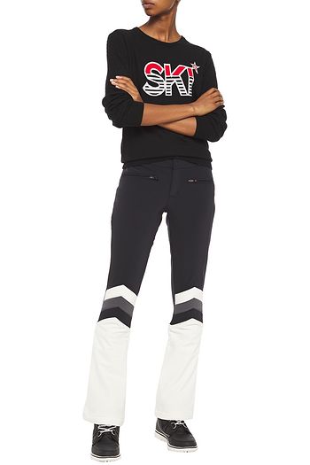PERFECT MOMENT Aurora color-block bootcut ski pants