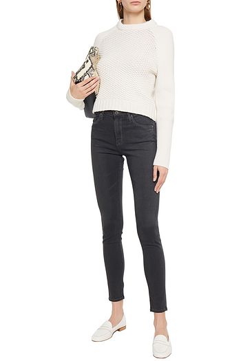 AG JEANS High-rise skinny jeans