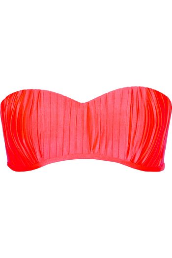 SEAFOLLY Kiara pleated bandeau bikini top