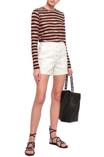 PROENZA SCHOULER Cotton-blend twill shorts
