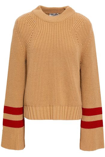 BAUM UND PFERDGARTEN Intarsia merino wool-blend sweater