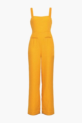 EMILIA WICKSTEAD Jacquard jumpsuit