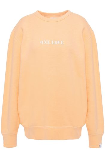RAG & BONE Printed French cotton-terry sweatshirt
