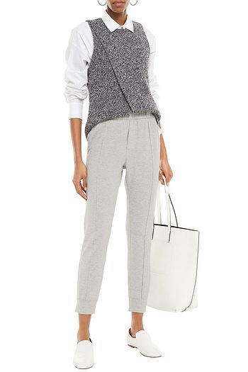 ENZA COSTA Stretch-jersey track pants