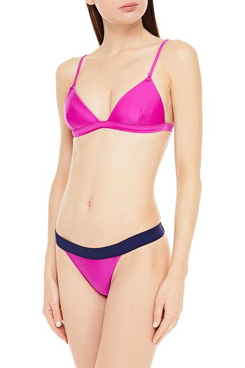 ZIMMERMANN Separates neon triangle bikini top
