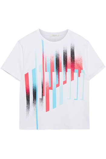 RAG & BONE T-Shirt aus Baumwoll-Jersey mit Print