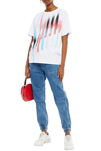 RAG & BONE T-Shirt aus Baumwoll-Jersey mit Print