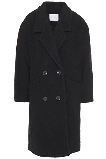 AMERICAN VINTAGE Tinaritz double-breasted brushed wool-blend felt coat