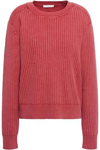 RAG & BONE Pullover aus gerippter Baumwolle