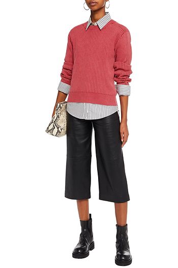 RAG & BONE Pullover aus gerippter Baumwolle
