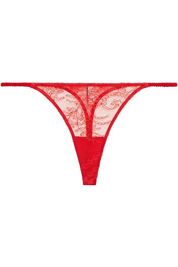 CARINE GILSON Lace low-rise thong