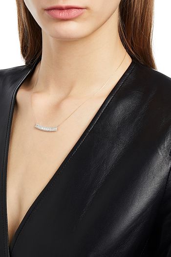 ADINA REYTER Kette aus 14 KT. Gold und Sterlingsilber mit Diamanten