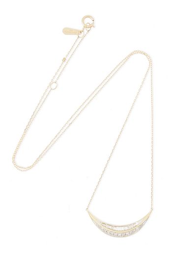 ADINA REYTER Kette aus 14 KT. Gold mit Diamanten