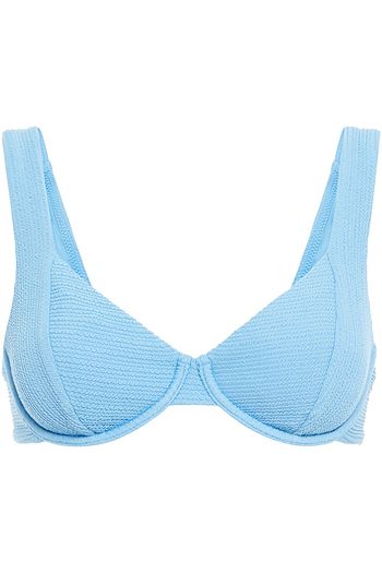 SKIN Cloqué underwired bikini top