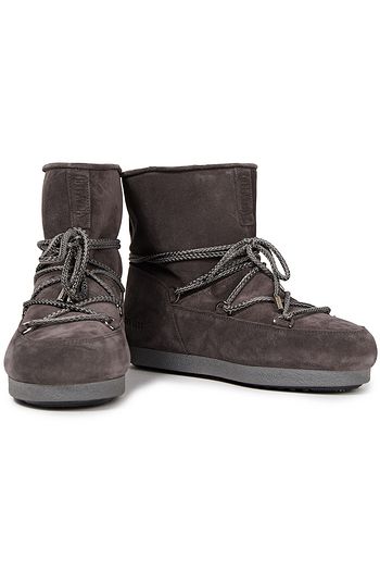 MOON BOOT Far Side Low lace-up suede snow boots
