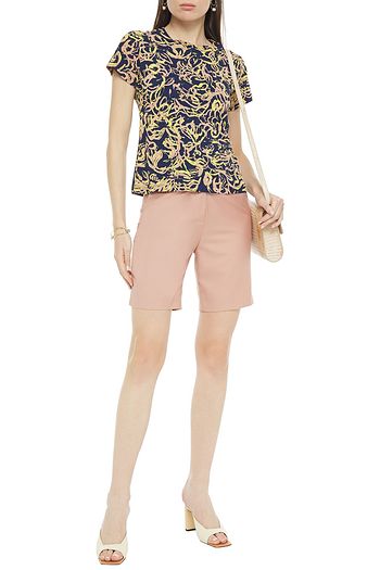 DIANE VON FURSTENBERG Christine printed cotton-jersey T-shirt