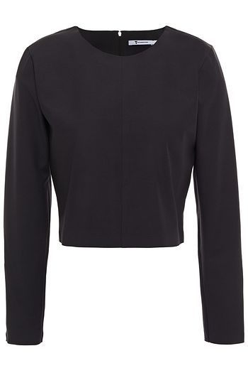 ALEXANDERWANG.T Cropped stretch-jersey top