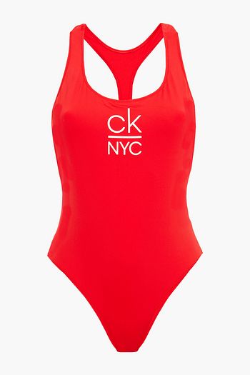 CALVIN KLEIN Printed swimsuit
