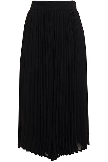 ZIMMERMANN Two-tone pleated chiffon culottes