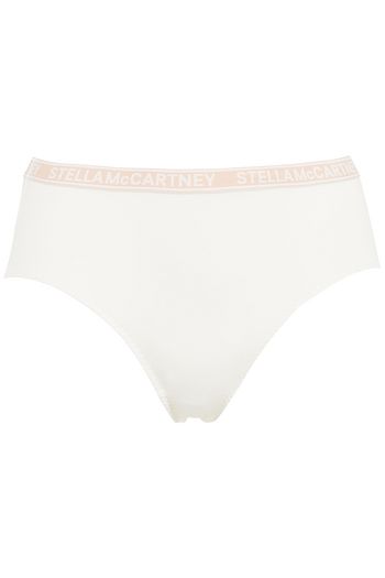 STELLA MCCARTNEY Ivy Chatting halbhohes Höschen aus Stretch-Baumwoll-Jersey