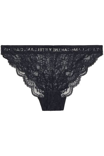 STELLA MCCARTNEY Whitney Popping stretch-lace mid-rise briefs
