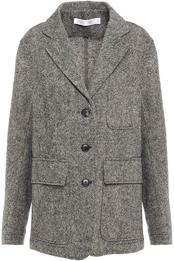 VICTORIA BECKHAM Donegal tweed blazer