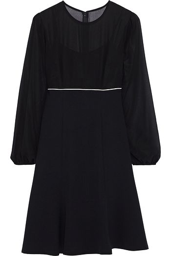 MIKAEL AGHAL Georgette and cady dress