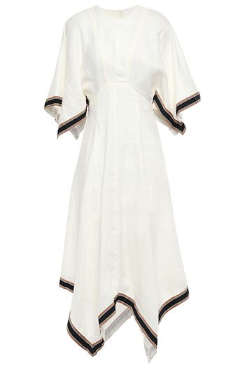ZIMMERMANN Juno linen asymmetric dress