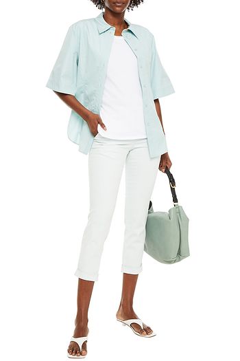 PS PAUL SMITH Cropped stretch-cotton tapered pants