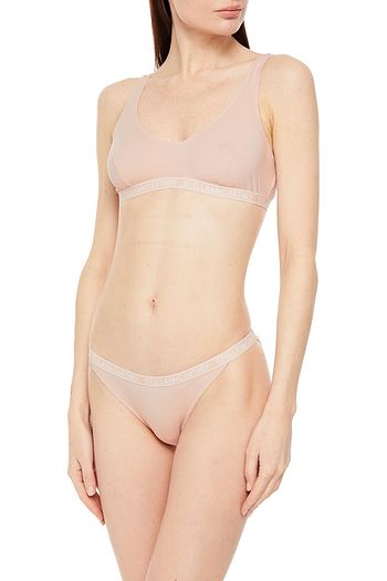 STELLA MCCARTNEY Ivy Chatting stretch-cotton jersey low-rise briefs