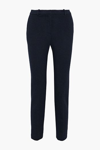 THEORY Mélange jersey slim-leg pants