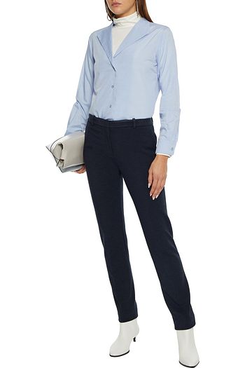 THEORY Mélange jersey slim-leg pants