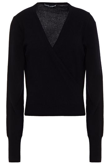 DOLCE & GABBANA Wickelcardigan aus Kaschmir