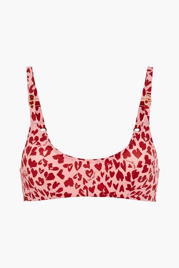 STELLA MCCARTNEY Arizona Lushing leopard-print stretch-jersey soft-cup bra
