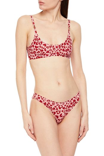 STELLA MCCARTNEY Arizona Lushing leopard-print stretch-jersey soft-cup bra