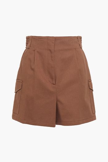 EMILIO PUCCI Cotton-blend twill shorts