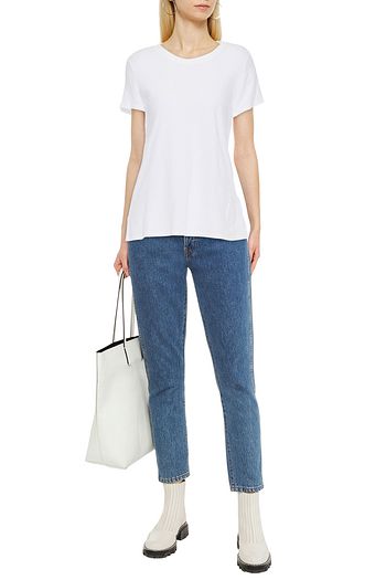 ENZA COSTA Cotton-jersey T-shirt