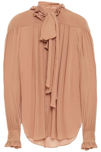 REJINA PYO Schluppenbluse aus Chiffon