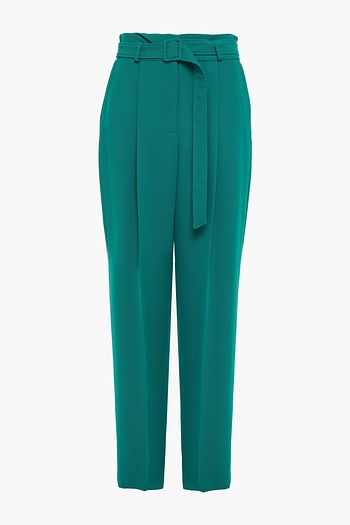 CLAUDIE PIERLOT Pleated twill wide-leg pants