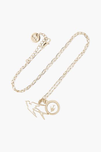 MCQ ALEXANDER MCQUEEN Gold-tone mother-of-pearl necklace