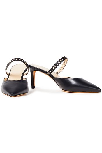 IRO Arthu eyelet-embellished leather mules