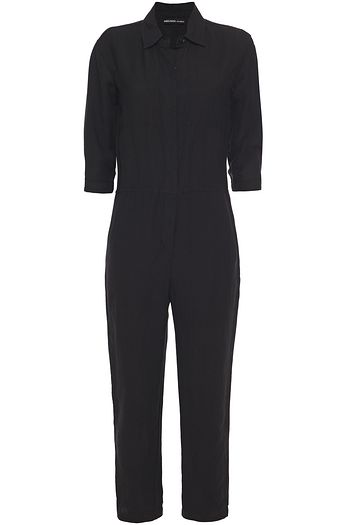 JAMES PERSE Cropped twill jumpsuit