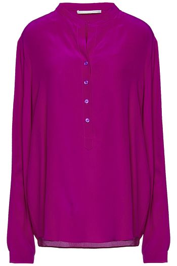 STELLA MCCARTNEY Bluse aus Crêpe de Chine aus Seide