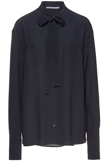 STELLA MCCARTNEY Hemd aus Crêpe de Chine aus Seide mit Schluppe