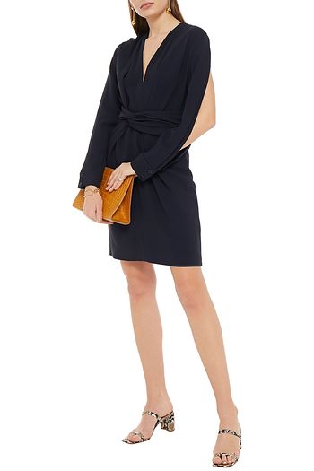 STELLA MCCARTNEY Drapiertes Kleid aus Cady