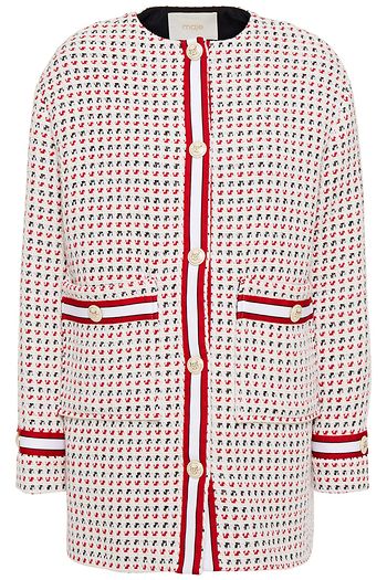 MAJE Gerona cotton-blend tweed jacket