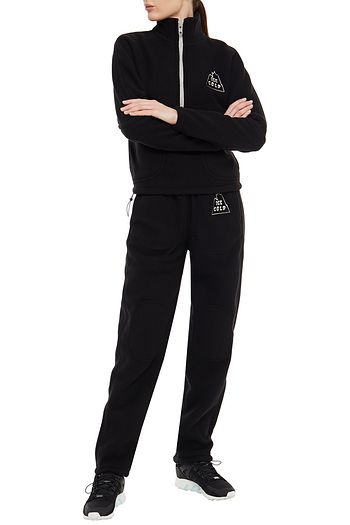 TWENTY MONTRÉAL Appliquéd fleece sweatshirt