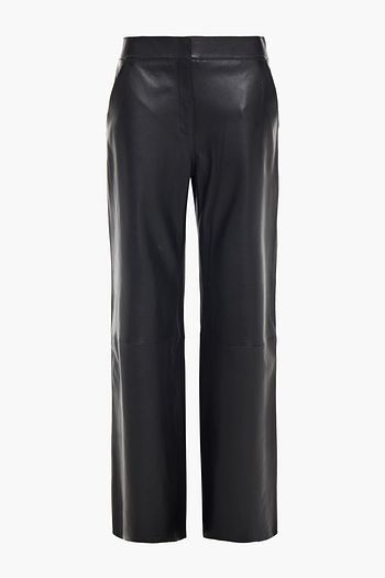 STAND STUDIO Megan leather wide-leg pants