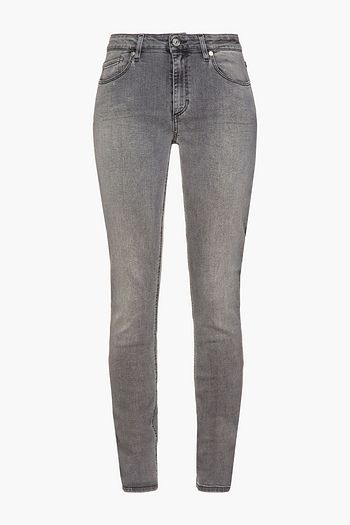 ACNE STUDIOS Halbhohe Skinny Jeans in ausgewaschener Optik